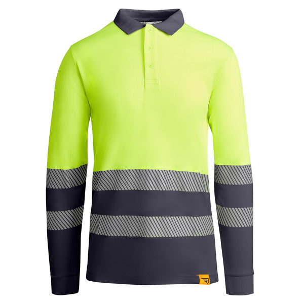 Prenda de alta visibilidad Atrio Ls - PLOMO/AMARILLO FLUOR