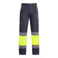 Prenda de alta visibilidad Enix - PLOMO/AMARILLO FLUOR