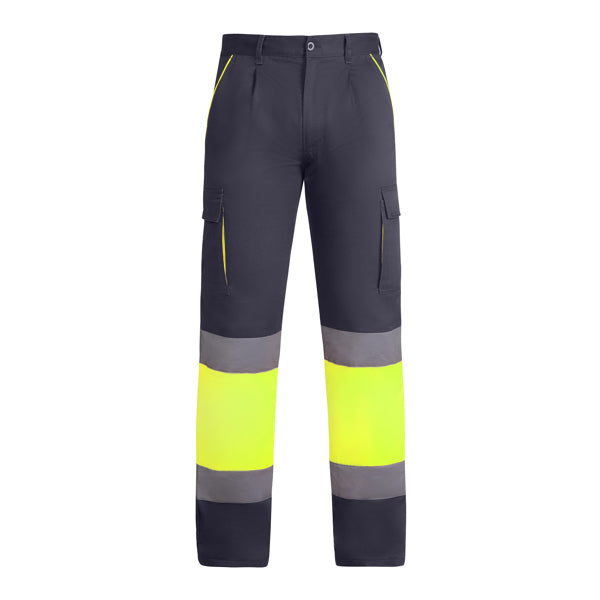 Prenda de alta visibilidad Enix - PLOMO/AMARILLO FLUOR