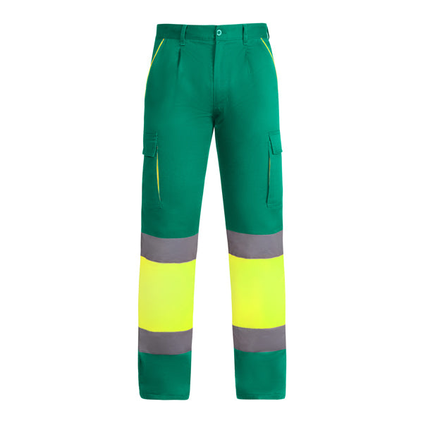 Prenda de alta visibilidad Enix - VERDE JARDÍN/AMARILLO FLÚOR