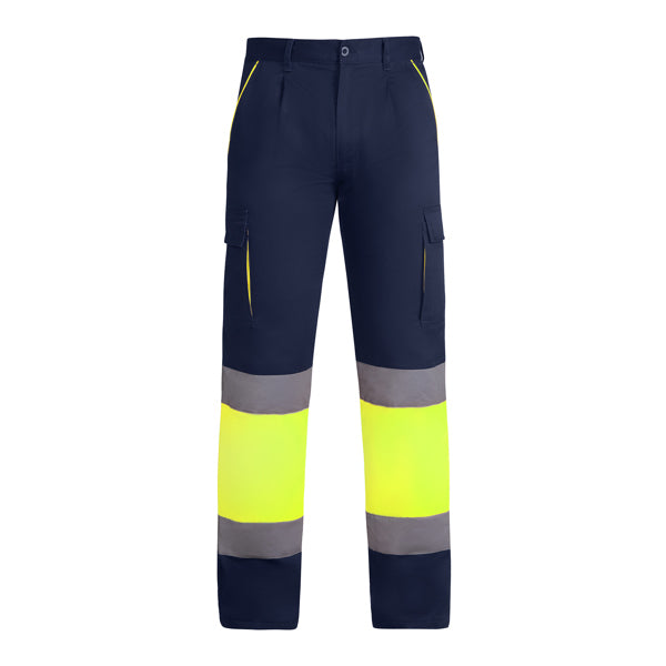 Prenda de alta visibilidad Enix - MARINO/AMARILLO FLUOR