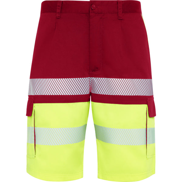 Prenda de alta visibilidad Lada - ROJO LABORAL/AMARILLO FLÚOR