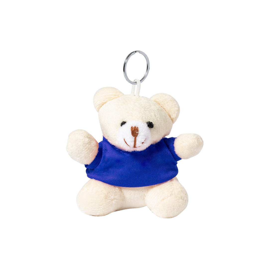 Llavero Peluche Tedchain - AZUL